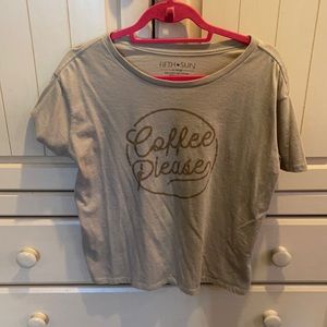Coffee Please Basic Tee
